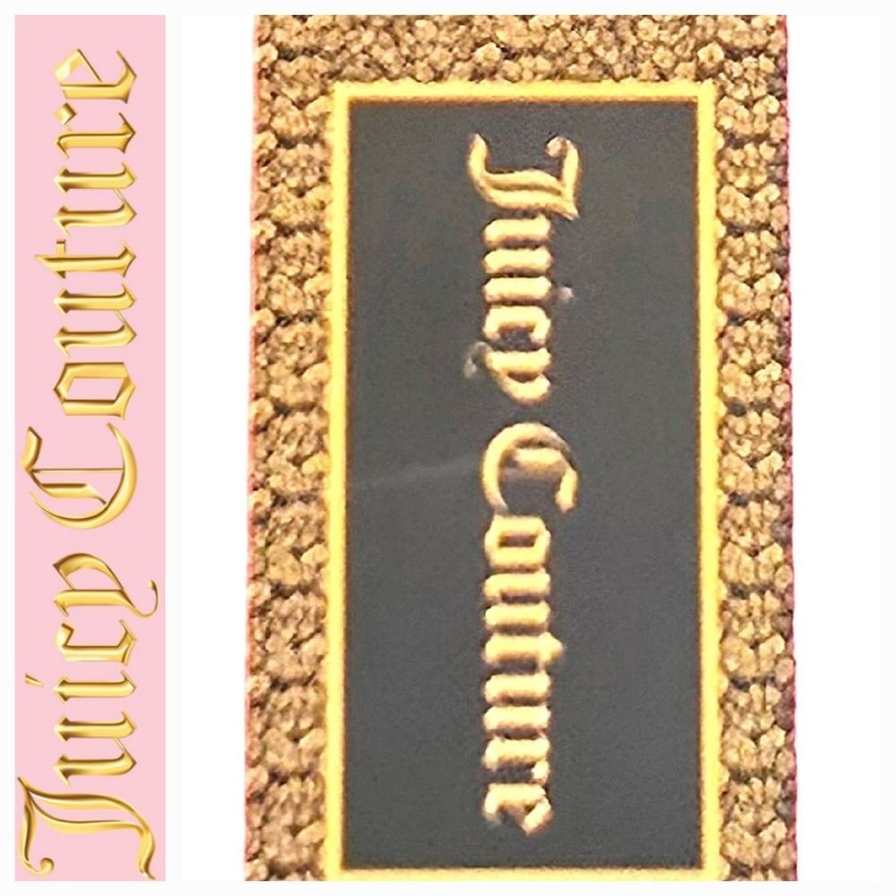 Juicy Couture Home Leopord Print Logo Jacquard Beach Towel